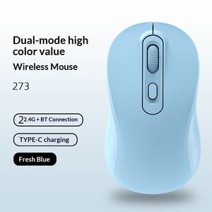 New Design Rechargeable Wireless <b>Mouse</b> Silent Dual Mode Slim Office Computer Notebook <b>Mouse</b> - Product Image 5
