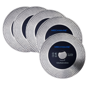 ใบเลื่อยเพชร MECHWARE X Type Teeth ขนาด 4 นิ้ว แผ่นขัดเพชร สำหรับตัดกระเบื้องและเครื่องมือเจียร - Product Image 2