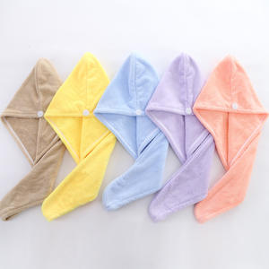 Toalla de secado de cabello para mujeres gorro de secado de cabello Toalla de cabeza Toalla de salón <span class=keywords><strong>Altra</strong></span> abserbent - Product Image 1