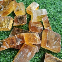 Pierre brute en calrite jaune naturelle, 1 pièce, cristal, taillée, décoration pour la maison, vente en gros
