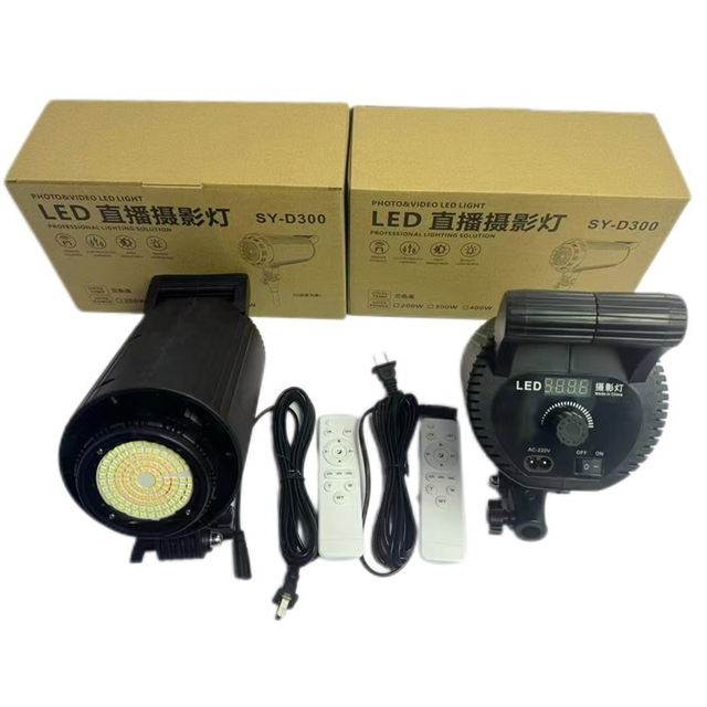 Professional Continuous Lighting System with Remote Control for Studio Needs