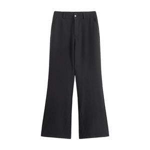 Nouvelle Tendance Été 2024 : Pantalon Homme en Soie Glacée Léger, Taille Mi-Haute, Multi-Poches, Style Américain High Street, Coupe Droite Drapée Légèrement Évasée - Product Image 5