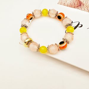 Fashion Beaded <b>Bracelet</b> Resin <b>Ball</b> Shape Unisex Jewelry Style 1 Style 2 Style 3 Elastic Adjustable <b>Bracelet</b> - Product Image 5