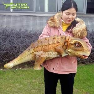 Marionnette à Main <span class=keywords><strong>de</strong></span> dinosaure <span class=keywords><strong>de</strong></span> Ankylosaurus Prop - Product Image 1