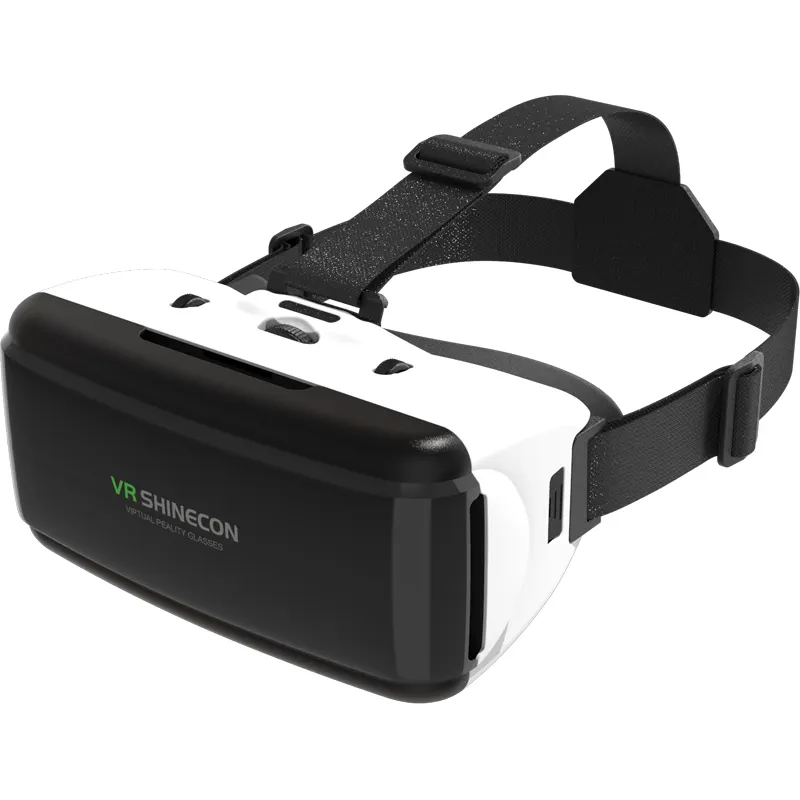 Kotak Kacamata VR 3D dengan Remote Control Headset Virtual Reality 3D VR untuk Ponsel Pintar Video Game