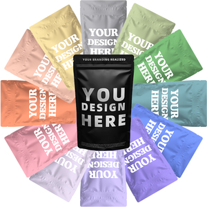 Wholesale Custom Printing Heat Seal 3.5 28g 1oz 1lb <strong>Candy</strong> Doypack Plastic Pouch Stand Up Ziplock Mylar Bag - Product Image 4