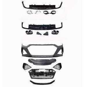 Kits de carrosserie Offre Spéciale pour <span class=keywords><strong>Audi</strong></span> A7 2019 <span class=keywords><strong>2020</strong></span> Mise à niveau Rs7 Grille de pare-chocs avec <span class=keywords><strong>Quattro</strong></span> argenté - Product Image 2