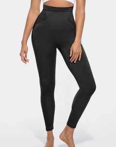 Hexin Guaina Modellante Compressiva Fitness a <span class=keywords><strong>Vita</strong></span> <span class=keywords><strong>Alta</strong></span> Senza Cuciture Leggings Modellanti Antiscivolo - Product Image 4