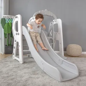 Nieuwe Groothandel Peuter Hoge Kwaliteit Indoor Baby Plastic Glijdende Speelgoed Kids Glijbanen Voor Swing Play Set