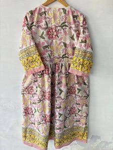 Robes florales brodées imprimées pour femmes, tenues de soirée et de fête, exportées dans le monde entier depuis l'Inde, les plus vendues - Product Image 2