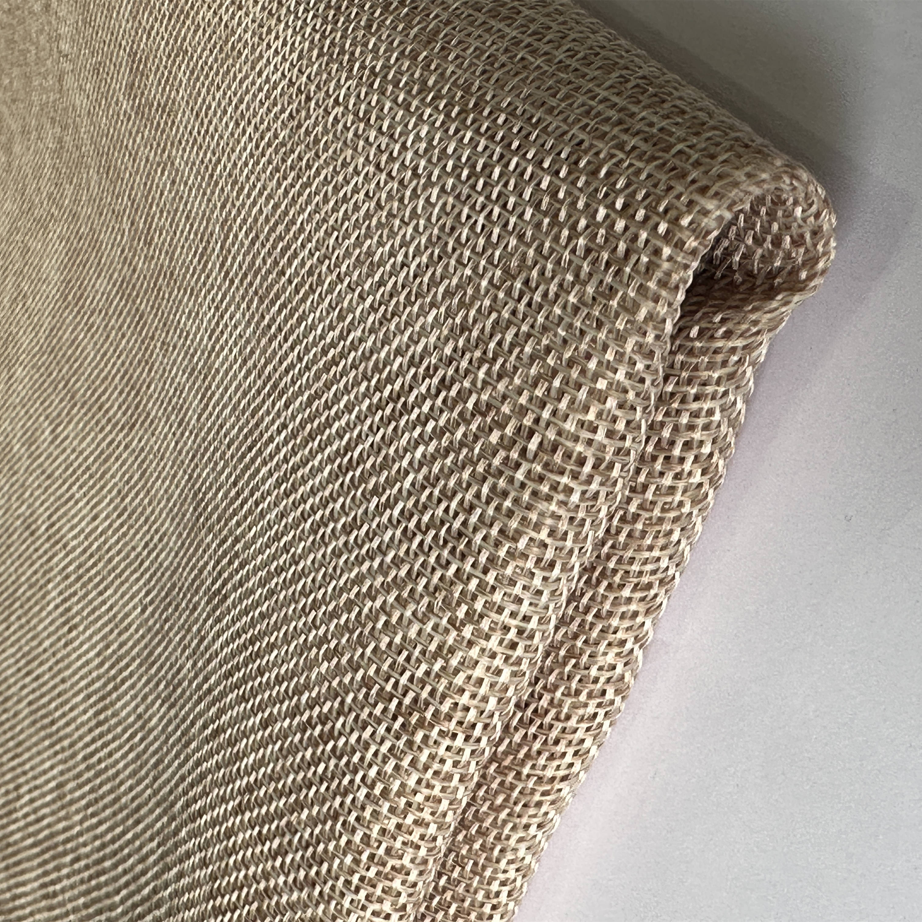 Wholesale 100% Polyester Linen Fabric for Home Textile Sofa Fabric Upholstery Imitated Linen Fabric Manufacturer