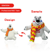 Peluche personnalisée en gros peluches avec logo personnalisé peluches de poupée