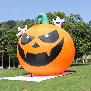 <b>Inflatable</b> <b>Halloween</b> Pumpkin Decor Outdoor Yard Decoration PVC Material Large Size Party Scene Prop - Product Image 2