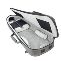 Sac d'instrument rembourré imperméable de haute qualité avec sangles réglables pour guitare électrique sans tête