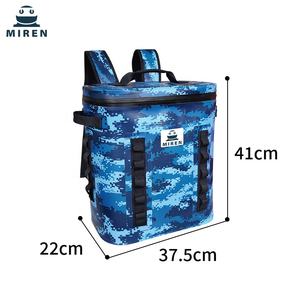 Mochila Nevera Impermeable de TPU <span class=keywords><strong>Miren</strong></span>, Hermética, con Capacidad para 30 Latas, Bolsa de Almuerzo, Almacenamiento de Alimentos, Uso en la Playa, Hielo Congelado de 48 a 72 Horas - Product Image 5