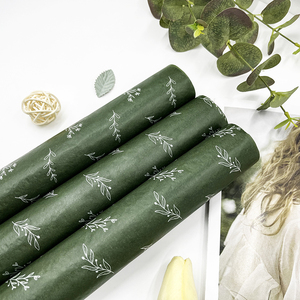 High Quality <strong>Green</strong> <strong>Tissue</strong> <strong>Paper</strong> Gift Wrapping <strong>Paper</strong> Luxury Customizable Printed <strong>Tissue</strong> Wrapping <strong>Paper</strong> for Trending Products - Product Image 1