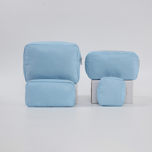 Keymay Stock UAS Free Shipping 10 Color S M L XL Nylon Pouch Makeup <strong>Bag</strong> Organizer Toiletry <strong>Bag</strong> Travel Pouch Nylon <strong>Cosmetic</strong> <strong>Bag</strong> - Product Image 5