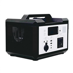 E-NiCE Hot Selling 600W Portable Power Station <b>Solar</b> <b>Generator</b> With Controller A1-1 Pure Sine Wave Output Ensures Stable Power f - Product Image 1