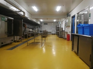 พื้นซีเมนต์โพลียูรีเทนเกรดอาหาร HACCP ความหนา 4 มม. ปรับระดับเองได้ สำหรับโรงงานแปรรูปอาหารและครัวเชิงพาณิชย์ - Product Image 5