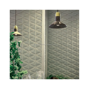 Briques colorées 3D en béton UHPC pour la décoration murale intérieure et extérieure des centres commerciaux, cafés et halls, ignifuges, imperméables, veinées, 120*228*10mm - Product Image 1