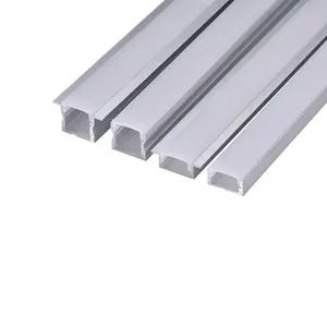 Profilo in alluminio personalizzato per canale di illuminazione a strisce led profilo in alluminio profilo in alluminio a led