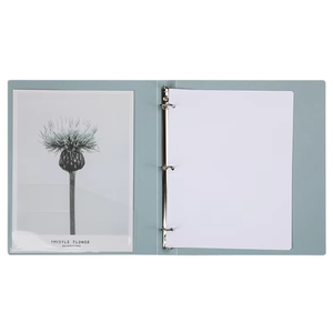 Classeur à levier <span class=keywords><strong>A4</strong></span> en plastique PP couleur Morandi, haute résistance, faible MOQ, pour rangement et organisation de documents de bureau - Product Image 3