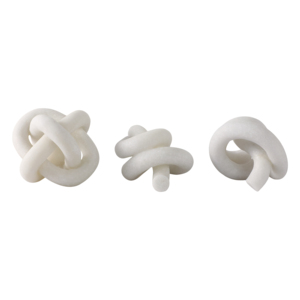 Scultura Ornamentale con Nodi di Quarzo, Decorazione Contemporanea per Casa, Mensola, Bagno, Ufficio - Product Image 3