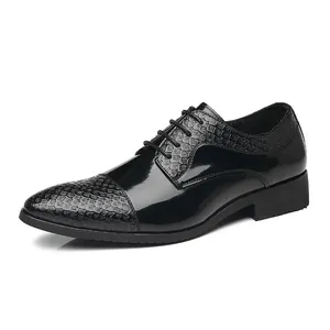 Neue Designer Herren Business Schuhe Mode Kuh Leder Qualität Oxford Büros chuhe Herren Hochzeit Herren Kleid Schuhe