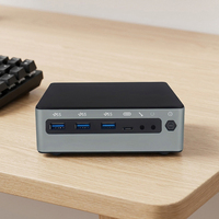 Ultra 5-125U/135U Mini Computer DDR5 RAM Slot NVME SSD AI Mini PC Desktop WiFi6 Host for Office, Digital Signage Mini PC Gaming