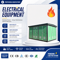 Équipement électrique, sous-station compacte YBW, sous-station de transformateur préfabriquée, trois niveaux de protection IP44, haute/basse tension