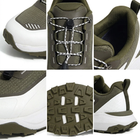 Baskets tendance à lacets pour hommes, marque privée, avec empeigne en maille respirante, style décontracté