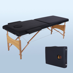 Table de <span class=keywords><strong>massage</strong></span> professionnelle en bois, hauteur réglable, lit de beauté portable <span class=keywords><strong>pour</strong></span> salon et soins à <span class=keywords><strong>domicile</strong></span> - Product Image 4