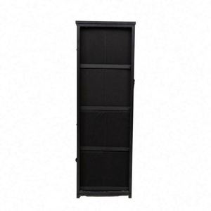 Modern Living Room Fabric Cabinets With Freestanding Durable Stainless Steel MDF Panel Pine - Product Image 4