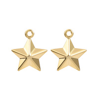 Breloques en acier inoxydable 316L pour bijoux marins : pendentifs poisson, fruits, animaux, étoiles de mer pour la fabrication de colliers et bracelets