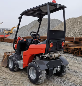 Mini Cargadora de Ruedas China HAIJU H140, Potencia Nominal 20kw, Capacidad de Elevación Máxima 350kg, Cargadora de Ruedas Pequeña de China para Granjas y Pastos - Product Image 5