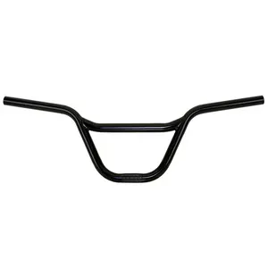 Aluminium Bike Handlebars OEM Custom High Quality Black Powder Coating Freestyle Aluminium Bike Riser Handlebar