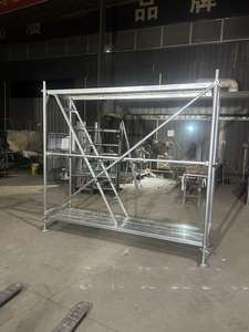 Andamio de <span class=keywords><strong>Fachada</strong></span> Estándar Europeo Dazhi, 2 Metros de Altura, Acero de Alta Resistencia Resistente a la Corrosión, <span class=keywords><strong>Escalera</strong></span> Móvil <span class=keywords><strong>para</strong></span> Exteriores, Garantía de 3 Años - Product Image 3