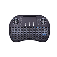 Meilleure vente Clavier sans fil rétroéclairé Mini i8 2.4GHz Smart Android TV Box Clavier télécommandé