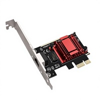 25g Kartu Jaringan Internal PXE Diskless Startup 2500 Mega Electric Competition PCI-X Komputer Desktop Gigabit RJ45