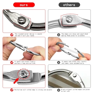 Lá lỏng lẻo chất kết dính Nhẫn Vòng Kim Loại Cuốn sách nhẫn cho thẻ chỉ Số Key Keychain giấy tài liệu văn phòng Nguồn cung cấp - Product Image 5