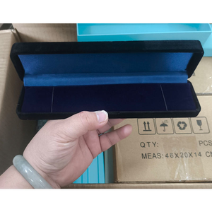 กล่องเครื่องประดับแบรนด์ดังสีน้ำเงินจากโรงงานโดยตรง สำหรับผู้หญิง บรรจุภัณฑ์ของขวัญสุดหรู กล่องใส่จี้ สร้อยข้อมือ แหวน ชุดครบพร้อมอุปกรณ์เสริม - Product Image 6
