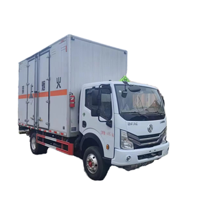 Vehículo de transporte especial tipo caja diésel Dongfeng para mercancías peligrosas, gases inflamables y carga explosiva Euro 4-6 - Product Image 1