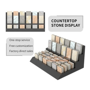 Luxequartzpro màu thạch anh Countertop Đá Bàn hiển thị giá <span class=keywords><strong>Pegboard</strong></span> đứng thạch anh hiển thị đứng - Product Image 1