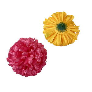 Tête de fleur d'hortensia simulée 15 cm, fleurs artificielles en soie pour décorations murales de mariage, décoration intérieure - Product Image 5