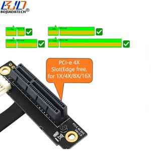 كابل تمديد بسي اي اي 4 × فتحة إلى NGFF <span class=keywords><strong>M</strong></span>.2 بتقنية Wifi بمفتاح بتقنية الواي فاي A + E Riser 20: 30: 60 - Product Image 3