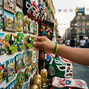 Imán de nevera con bandera nacional de la Copa <span class=keywords><strong>Mundial</strong></span> 2026, recuerdo de resina 3D para aficionados al fútbol de EE. UU., Canadá y México, regalo de decoración para el hogar - Product Image 6