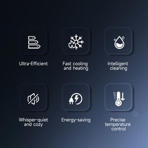 Condizionatore d'<span class=keywords><strong>Aria</strong></span> a Parete di Alta Qualità 12000BTU, Frequenza Fissa, Solo Raffreddamento, Classe Energetica a Risparmio Energetico, Silenzioso, Smart, Split per Uso Domestico - Product Image 5