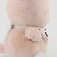 Porte-clés personnalisés OEM/ODM 10 cm, série animaux, pendentifs en peluche doux et mignons, cadeau de voyage, souvenir, vente en gros, mini porte-clés, chat de cuisine