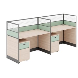Muebles Modernos para Oficina en Cubículos, Estaciones de Trabajo para 1, 2 o 4 Personas, Escritorio de Oficina - Product Image 3