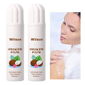 250ml Sin pruebas en animales Humedad Calmante Limpieza profunda Blanqueamiento Fragancia refrescante Espuma de ducha Mousse Burbuja de baño - Product Image 1